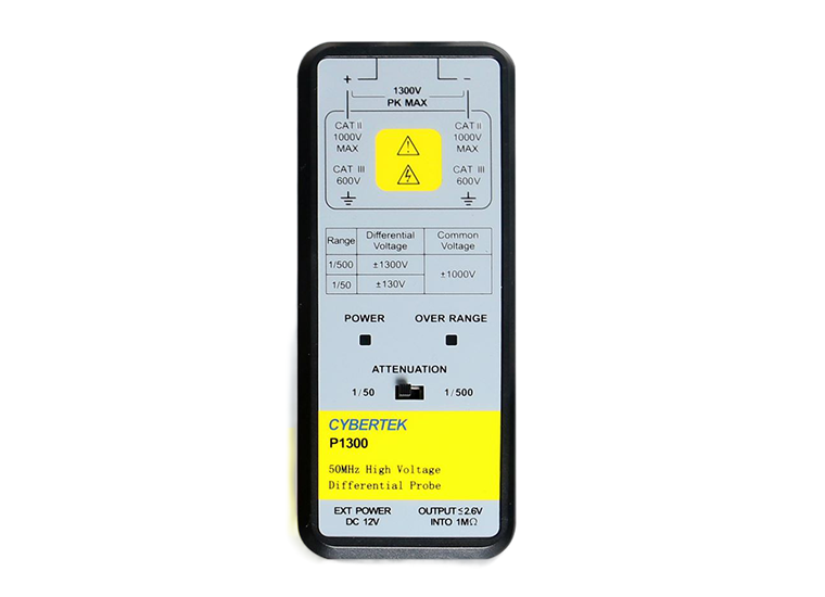  CYBERTEK   P1300 (1300Vpk/50MHz)高压差分探头