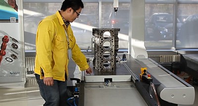 大型测量系统上下料方案